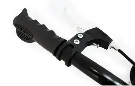 Велосипед двоколісний Crosser Hunter Magnesium 20" — магнієва рама синій з допоміжними колесами, фото 2