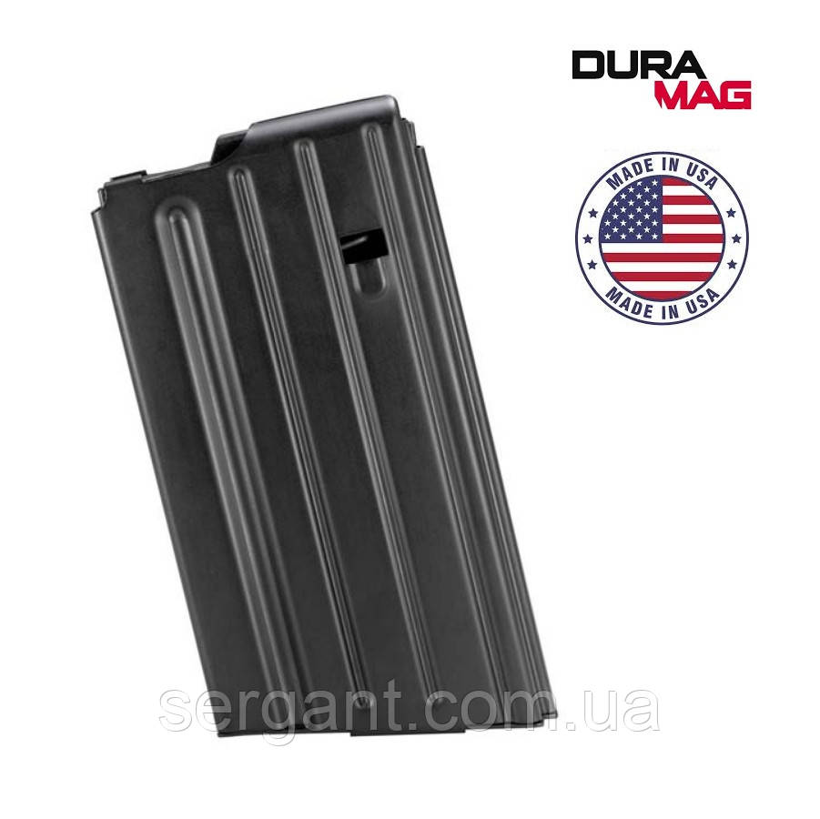 Магазин Duramag SS .308 / 6.5 Creedmoor на 20 патронів калібр 7.62х51 (.308 Win) для AR10, фото 1
