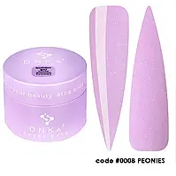 DNKa Builder Gel No0008 Peonies — Гель моделювальний, 30 мл.