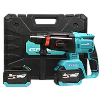 Акумуляторний перфоратор Grand PRO ПА-20/26-1 BL | Безщітковий, 20В, 6А·год, кейс + зарядний
