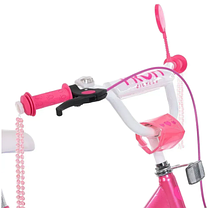 Велосипед дитячий PROF1 14 MB PRINCESS 14041-1 рожевий, фото 3