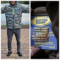Зимова куртка Bosco Sport Ukraine ❄️Боско Україна. На замку — Тризуб, голограма — оригінал.