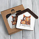 Ключниця будиночок Не забудь ключі Руді коти kmm0113, фото 3