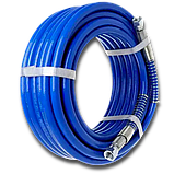 Фарбувальний шланг високого тиску Profter (250 бар 15 м 1/4) на апарат безповітряного фарбування, фото 4