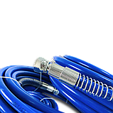 Фарбувальний шланг високого тиску Profter (250 бар 15 м 1/4) на апарат безповітряного фарбування, фото 8