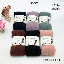 Дитячі норкові колготи для дівчинки Розміри: від 2 до 10 років (11075)