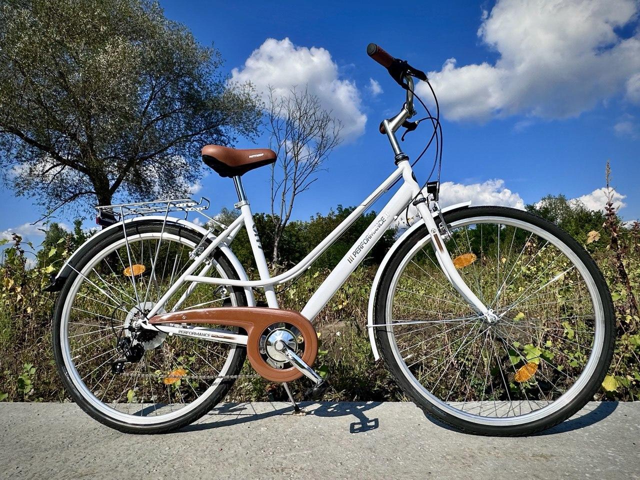 🚲 Жіночий білий міський велосипед Sprick Performance, фото 1