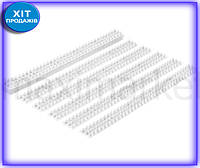 Mm Шипы пластиковые от Lux Ver птиц 5м белый противоприсадные шипы для защиты от птиц и животных Maxi7\Q