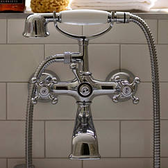 ДВОХВЕНТИЛЬНІ РЕТРО ЗМІШУВАЧІ ДЛЯ ВАННИ