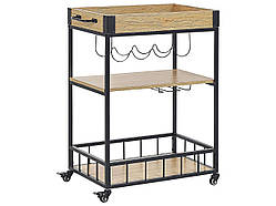 Багатофункціональний та універсальний візок HULLET для кухні та вітальні