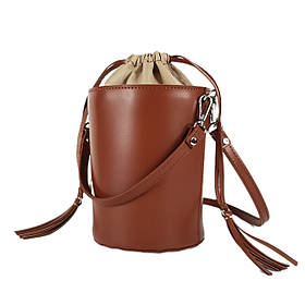 Сумка жіноча "Моніка" натуральна шкіра, колір гончарна глина матова