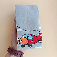 Колготки дитячі "KIDSTEP" з малюнком, сірі