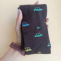 Колготки дитячі "KIDSTEP" з малюнком, коричневий