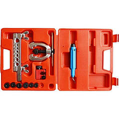 Набір розвальцьовування гальмівних трубок 11ел Kraft & Dele KD10445 набір для різання трубок