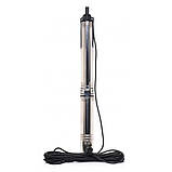 Насос глибинний 100 мм 0,75 кВт 45 л/хв Kraft&Dele KD1704 глибинний насос riven, фото 4