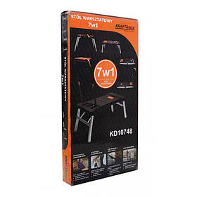 Розкладний стіл на колесах 1090 x 550 мм Kraft&Dele KD10748 стіл-візок riven