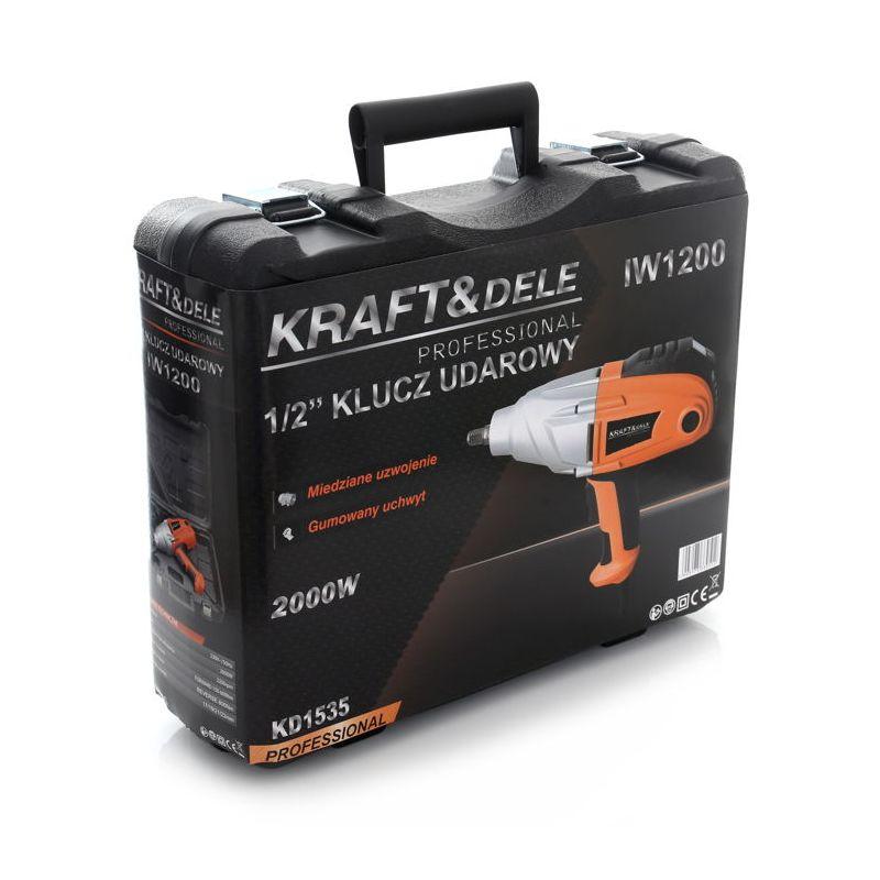Електрогайковерт LCD 2000Вт Kraft&Dele KD1535 гайковерти мережа 220в