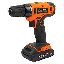 Легкий шуруповерт на акумуляторі 18 В Kraft&Dele KD1572 бездротовий шуруповерт акумуляторний, фото 4