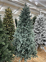 Ялинка штучна лита на металевих крабах Таціано блакитна 1.20 - 3.00 м., фото 4