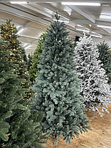 Ялинка штучна лита на металевих крабах Таціано блакитна 1.20 - 3.00 м., фото 5