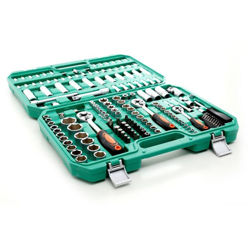 Торцеві ключі для автомобіля 172 ел. Kraft&Dele KD308 торцеві ключі набір