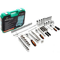 Торцеві ключі для автомобіля 172 ел. Kraft&Dele KD308 торцеві ключі набір, фото 2