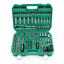 Торцеві ключі для автомобіля 172 ел. Kraft&Dele KD308 торцеві ключі набір, фото 3