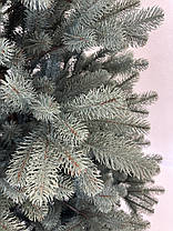 Ялинка штучна лита на металевих крабах Таціано блакитна 1.20 - 3.00 м., фото 3