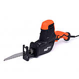 Електрична шабельна пила для газобетону 1600 Вт Kraft&Dele KD1665 пила шабельна електрична riven, фото 4