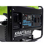 Бензиновий генератор інвертного типу 4,5 кВт Kraft&Dele KD688 інверторний бензиновий генератор riven, фото 8