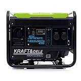 Бензиновий генератор інвертного типу 4,5 кВт Kraft&Dele KD688 інверторний бензиновий генератор riven, фото 9