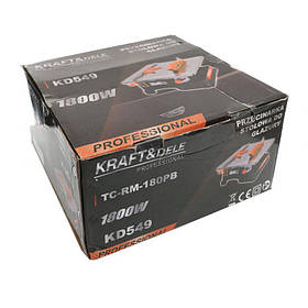 Плиткоріз електричний професійний 1800 Вт Kraft&Dele KD549 плиткоріз водяний електричний riven