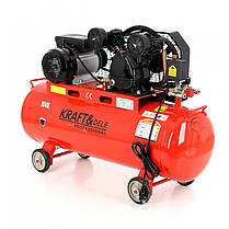 Компресор повітряний 100 л Kraft&Dele KD402 компресор повітряний, фото 2