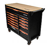 Металева шафа для інструментів Kraft&Dele KD106412 — інструментальна тумба з ящиками riven, фото 2