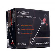 Міксер електричний 120 мм M14 2800 Вт Kraft&Dele KD3032 міксер для замішування бетону, фото 2