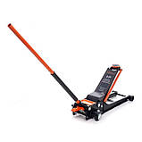 Домкрат підкатний для шиномонтажу 2,5 Т Kraft&Dele KD1310 гідравлічний домкрат підкатного типу, фото 2