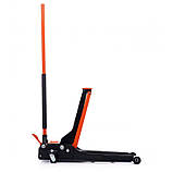 Домкрат підкатний для шиномонтажу 2,5 Т Kraft&Dele KD1310 гідравлічний домкрат підкатного типу, фото 4