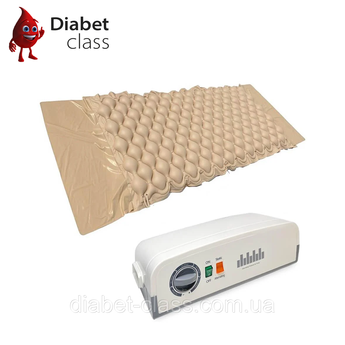 Протипролежневий матрац із компресором RD-PRO-B3, фото 1