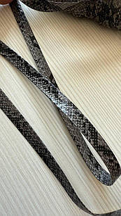 Стрічка з штучної шкіри, пітон, ширина 10мм