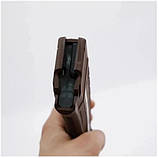 Магазин 5.45х39 на 30 набоїв пластиковий з ВІКНОМ коричневий для АК / АКСУ (Україна), фото 6