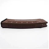 Магазин 5.45х39 на 30 набоїв пластиковий з ВІКНОМ коричневий для АК / АКСУ (Україна), фото 3