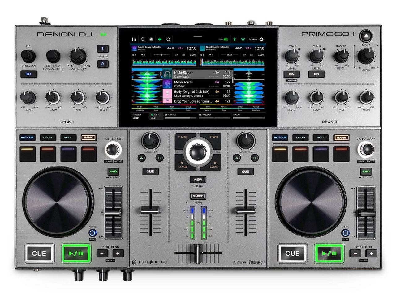 Автономний Dj-контролер з акумулятором DENON DJ PRIME GO +, фото 1