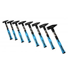 Молотки скловолокно 8 шт. Kraft&Dele KD232 набір молотків зі скловолокна riven