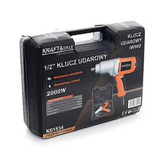 Електрогайковерт 1/2, 2000Вт Kraft&Dele KD1534 гайковерти мережа 220в
