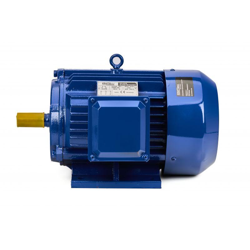 Двигун електричний 4 кВт, 380 В Kraft Dele KD1817 потужний електродвигун