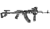 Цев'я тактичне FAB для AK 47/74, 4 планки FDE, фото 2