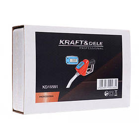 Пістолет азс з цифровим лічильником 0,25 МПа, 20-75 л/хв Kraft & Dele KD10581 автоматичний пістолет