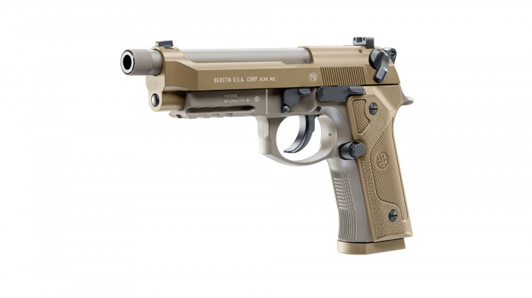 Пневматичний пістолет Beretta M9A3FDE Blowback калібр 4,5 мм (з затримкою затвора), фото 1