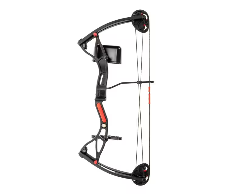 Лук блочний Poe Lang BUSTER SPLIT LIMBS 15-29 LBS чорний, фото 1