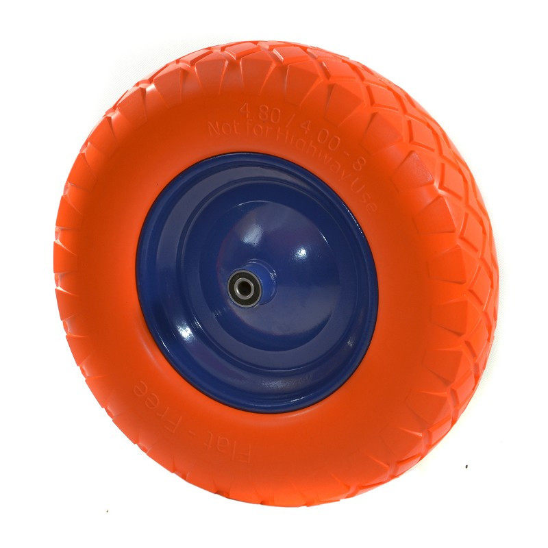 Колесо для тачки 39 см Kraft&Dele KD462 Безкамерне колесо для тачки, фото 1